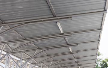 installing Eastfield Hall metal roofing